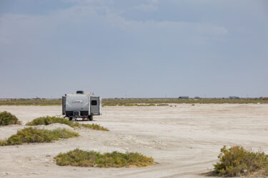 RV boondocking in desert site - Feature photo for DIY RV Projects