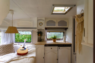 interior of a motorhome - feature image for Do It Yourself RV projects