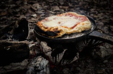 campfire pizza