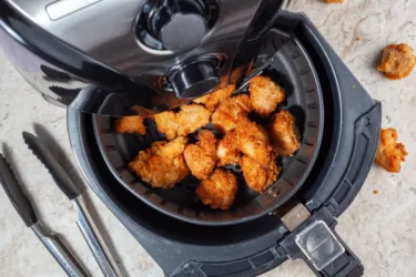 closeup of air fryer - feature for air fryer tips