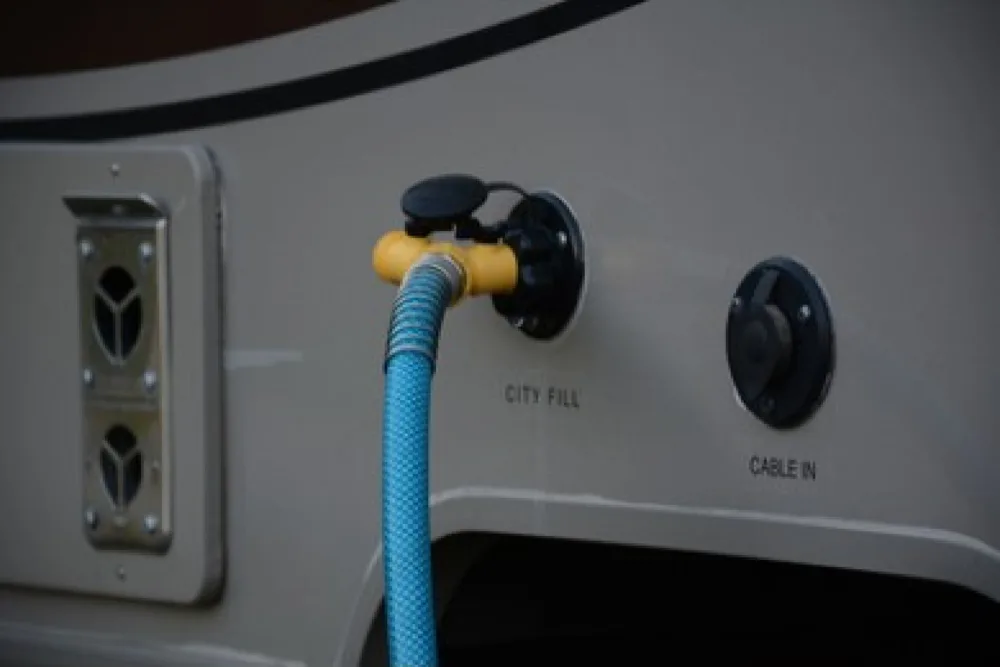 RV water connection