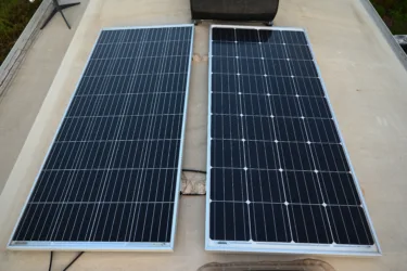 RV solar panels, RV upgrades