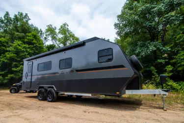 RV with off road suspension